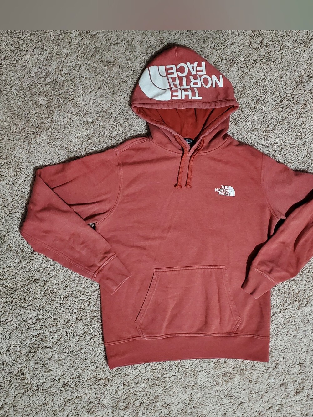 The North Face Men's Burnt Orange Pullover Hoodie